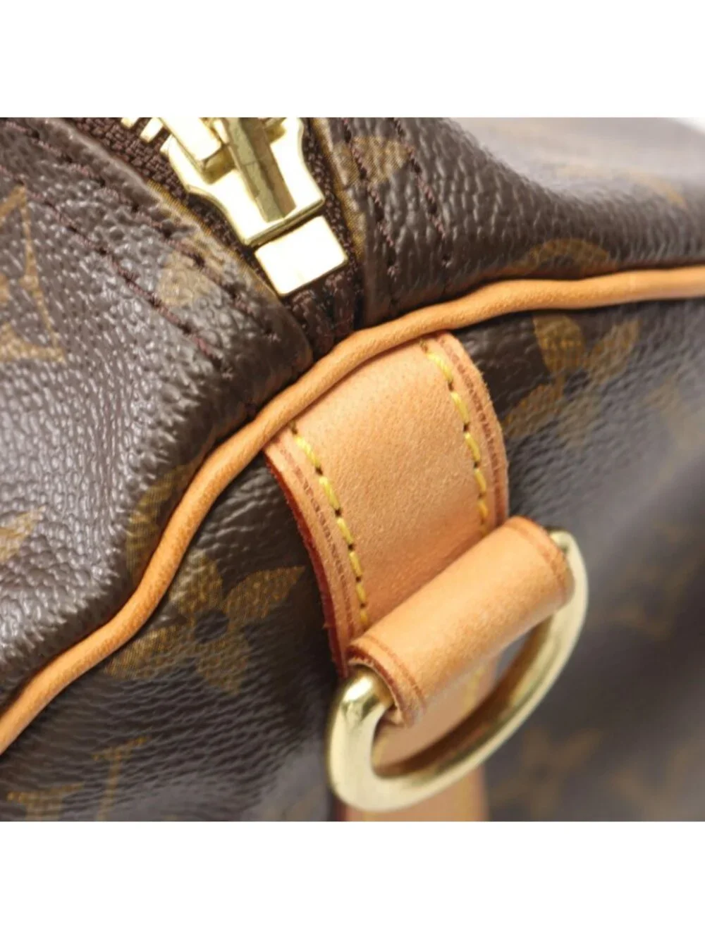 Louis Vuitton Speedy Bandouliere 30 Monogram 2-Way Canvas Leather Handbag
